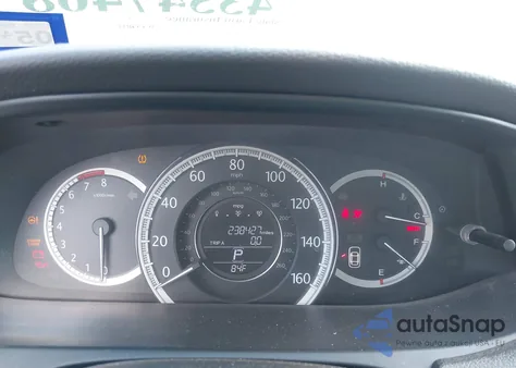 2013 Honda Accord Ex-L V-6 z USA, uszkodzony, nr VIN 1HGCR3F85DA019338